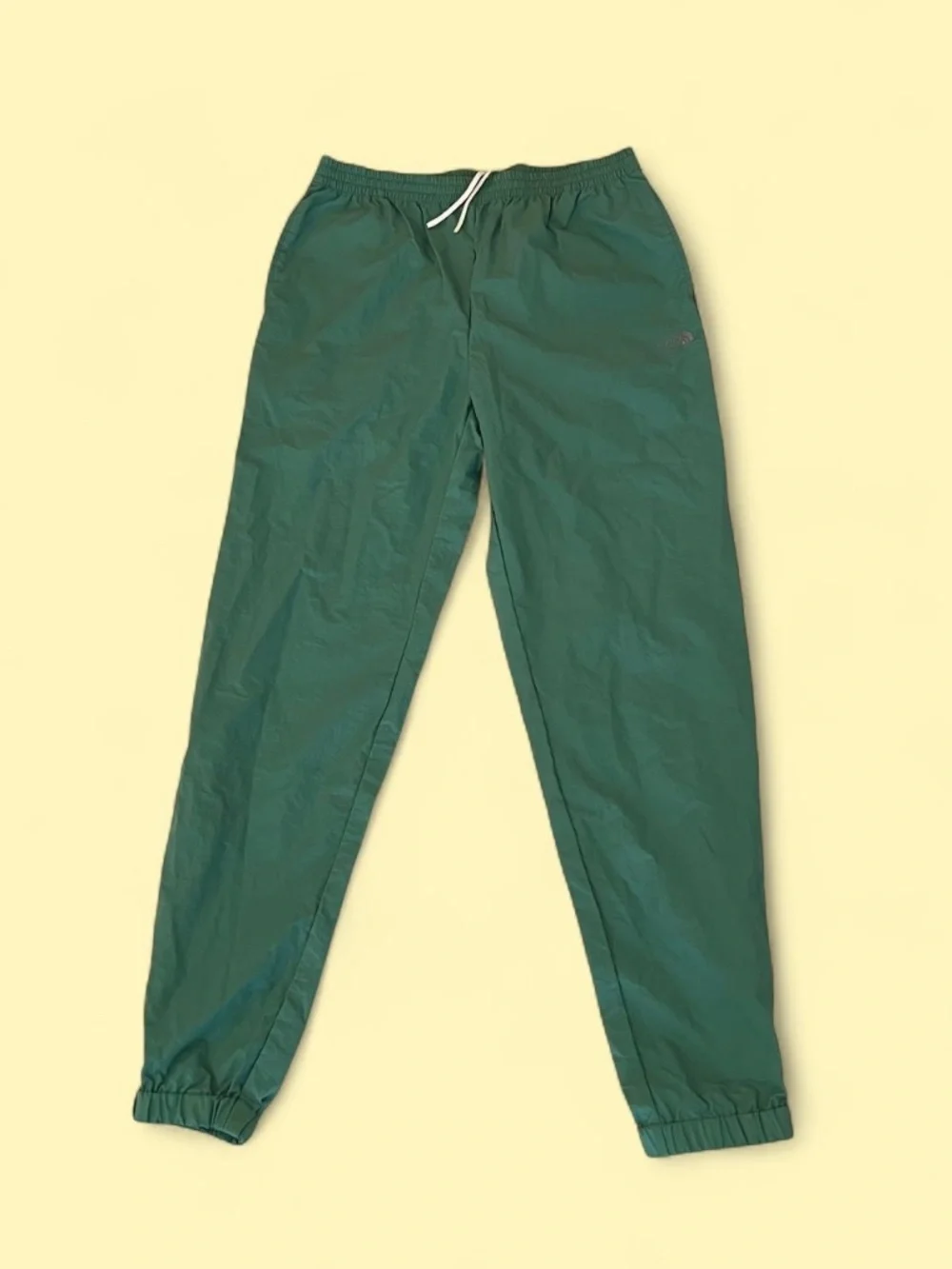 Vintage 80s The North Face Tracksuit Nylon Anorak Jacket Pants 2 Piece Green Men